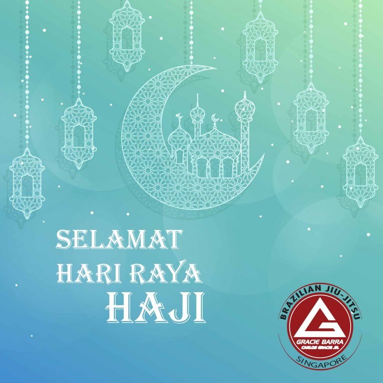 Hari Raya Haji BJJ Schedule 2018 | Gracie Barra Singapore